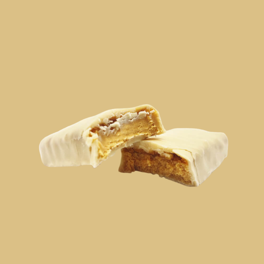 Barrita proteica Caramelo Cacahuete cobertura blanca 35g MD Unidad