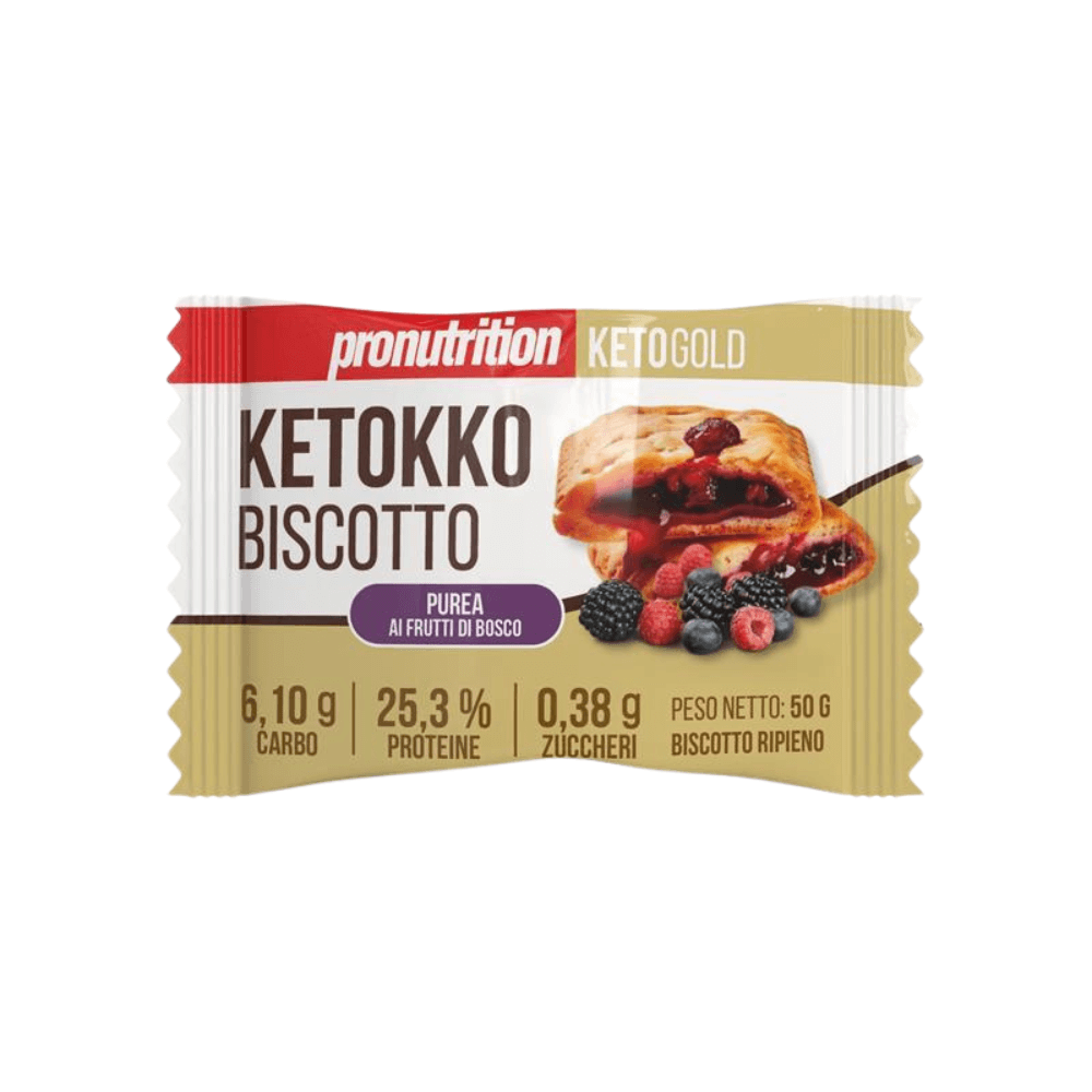 Galletas Keto de Frutos del Bosque Pronutrition