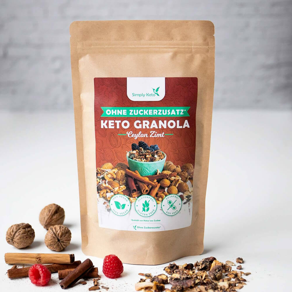 Granola Keto Canela Simply Keto 250g