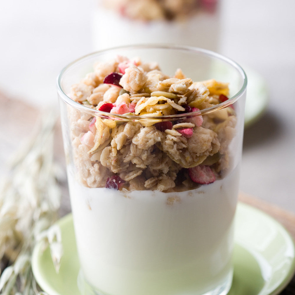 Muesli de frutos rojos rico en proteínas 7 sobres DietiSnack