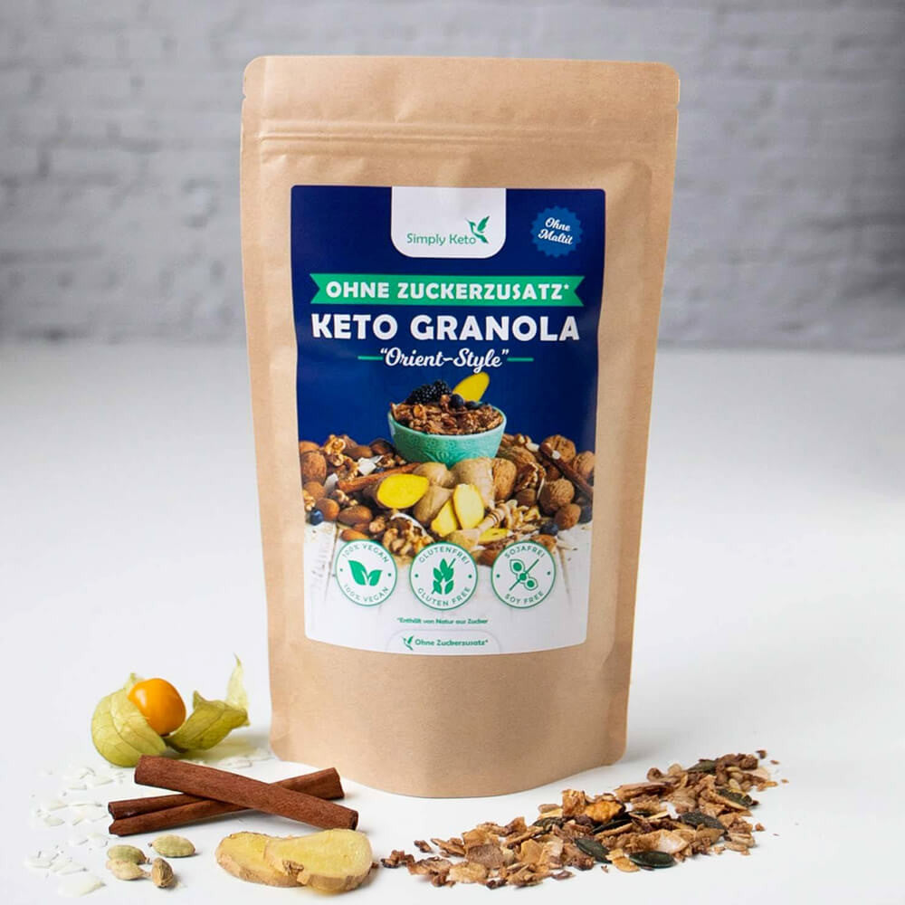 Keto Granola Estilo Oriental Simply Keto 250g