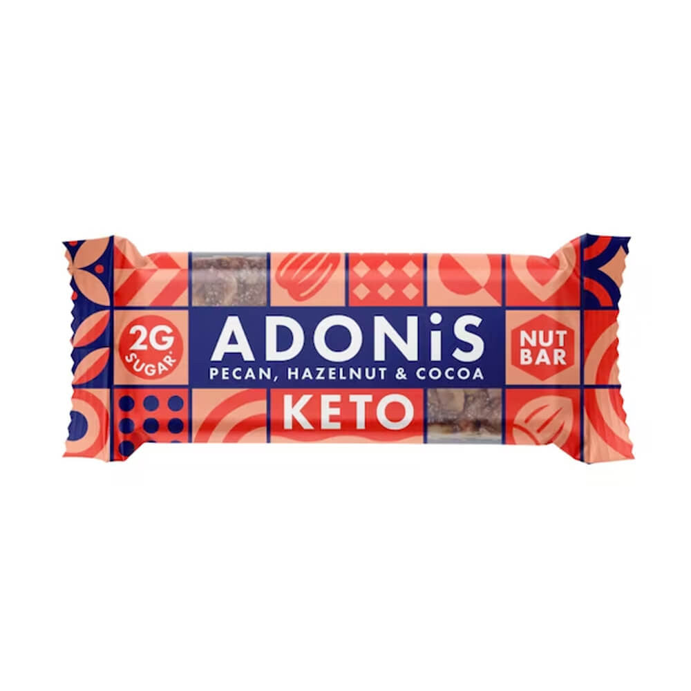 Barrita Keto Pecanas y Avellanas 35g Adonis