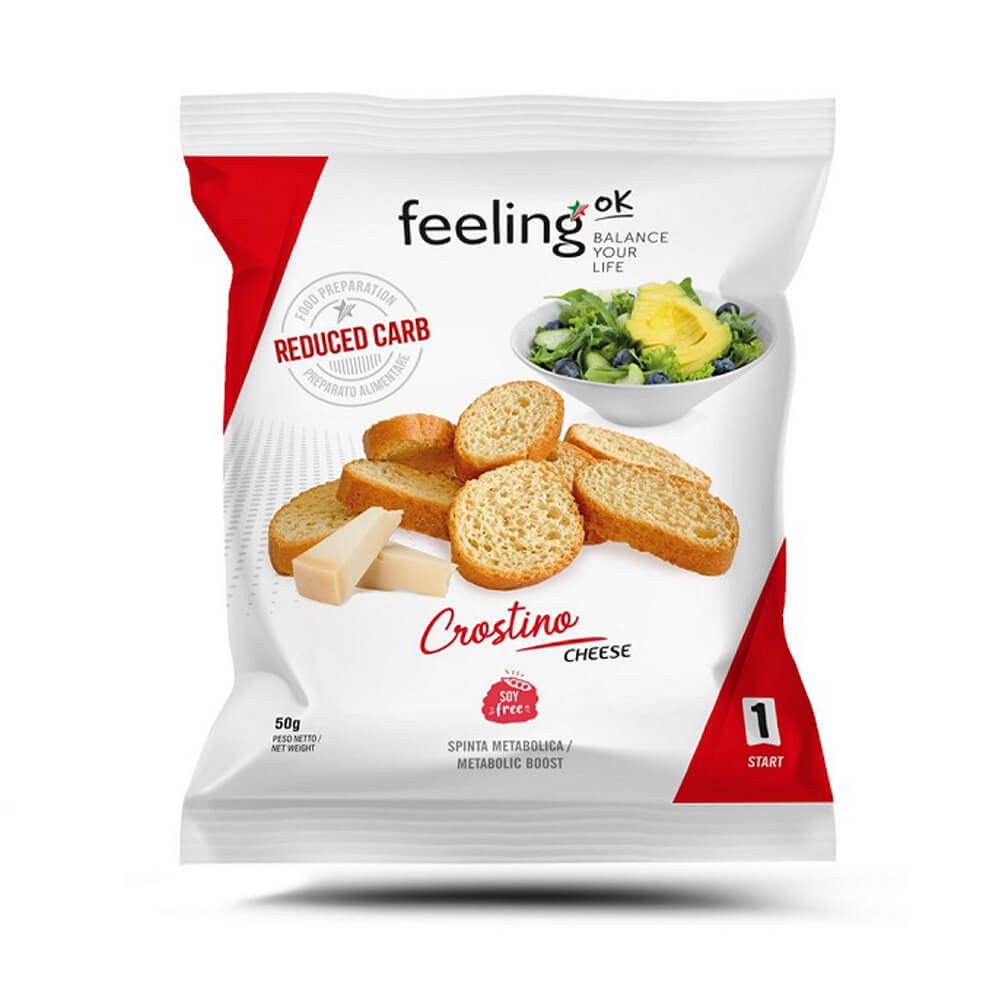 PICATOSTES proteicos Queso FeelingOk 50g