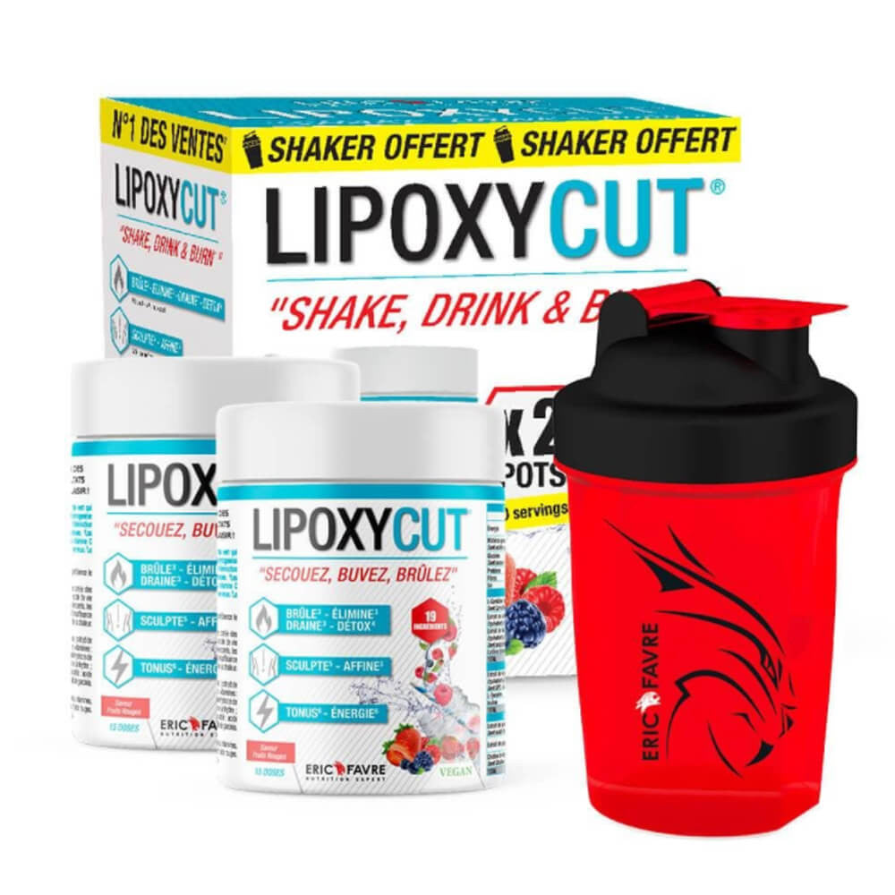 Lipoxycut Fat Burner Box Frutos Rojos Eric Favre