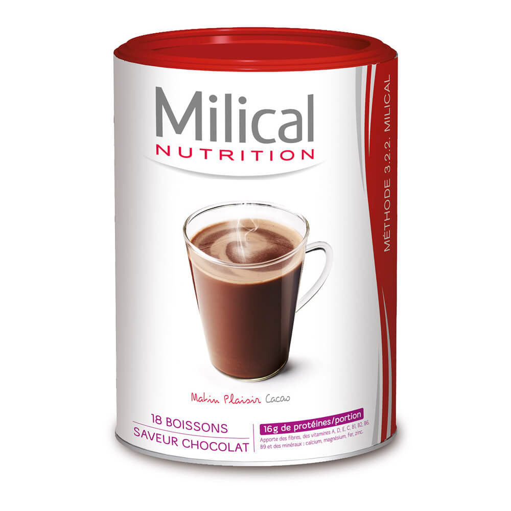 MILICAL bebida Hiperproteica CHOCOLATE ECO bote 18 personas