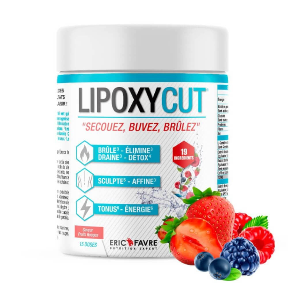 Lipoxycut Quemagrasas Frutos rojos Eric Favre