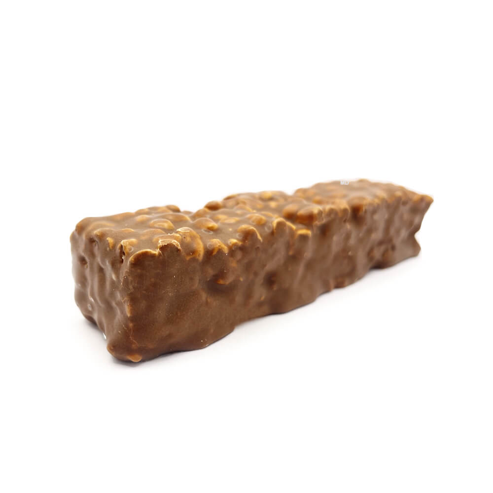 Barrita proteica cremosa “fluffy” Sabor chocolate praliné individual sin gluten MD