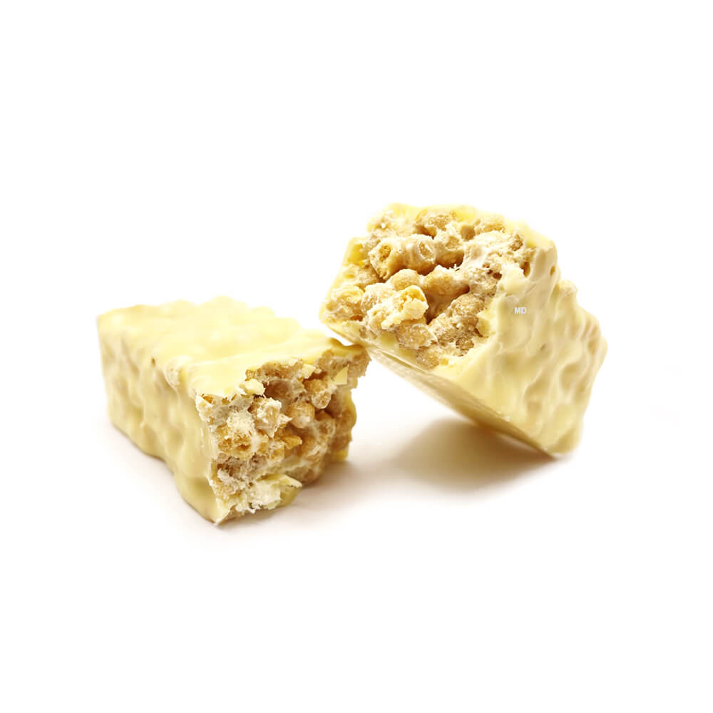 Barrita proteica cremosa “fluffy” de vainilla individual sin gluten MD