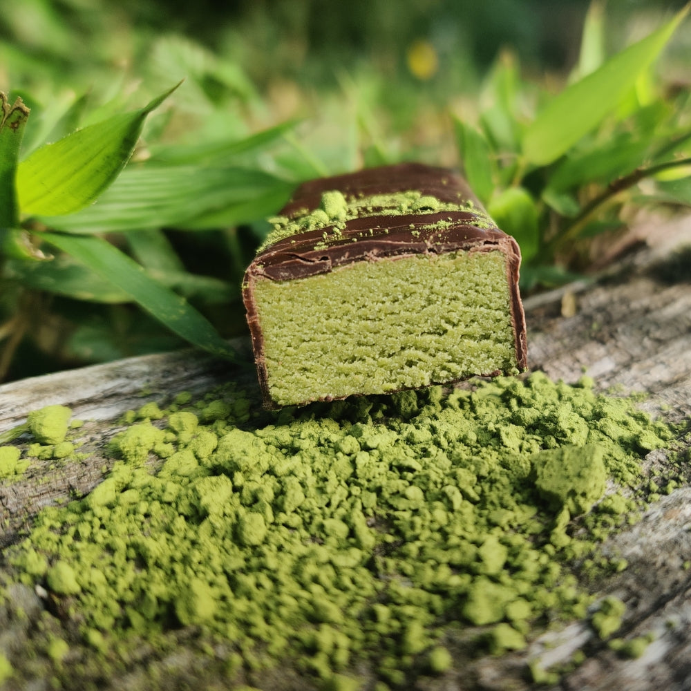 Barrita proteica proteica Limón Matcha sin gluten, individual - MD