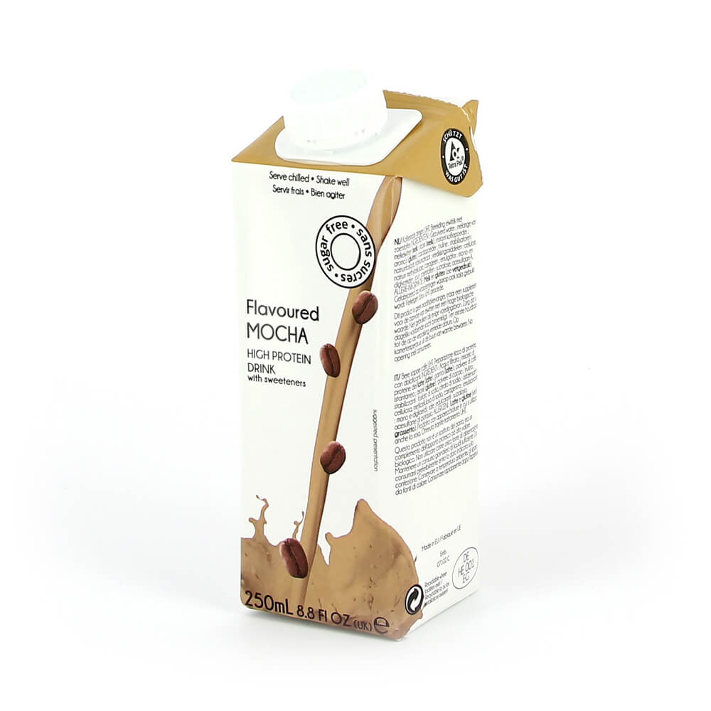 bebida alta en proteínas Moka botella 250 ml