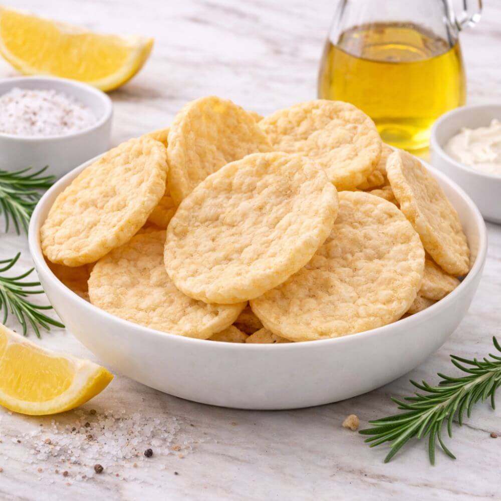 Chips proteicas infladas sabor Sal y Vinagre bolsa individual 25 g