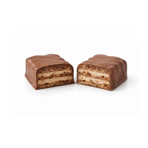 Gaufre protéinée enrobée chocolat & crème chocolat MD unite