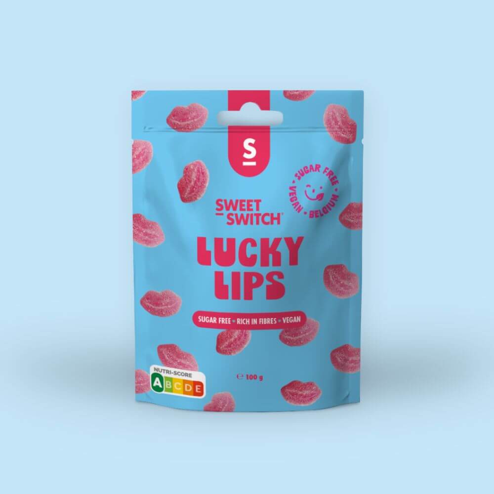 Bonbons sans sucre Lucky Lips Sweet-Switch 100g