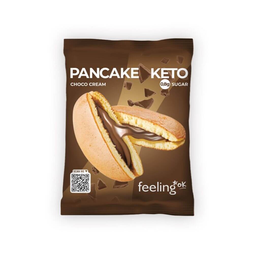 Pancake Proteico Crema de Cacao FeelingOk – Low Carb 50 g