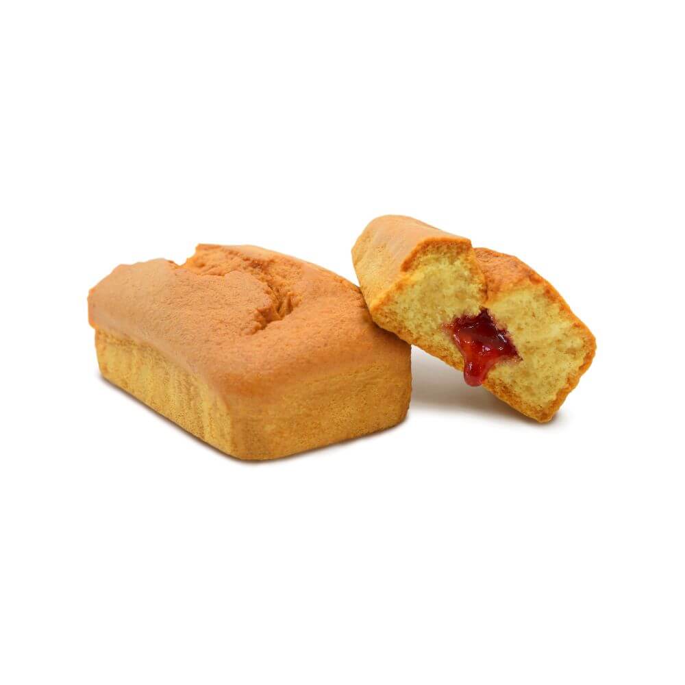 Plumcake proteico sabor vainilla con relleno sabor frutos del bosque MD 50g