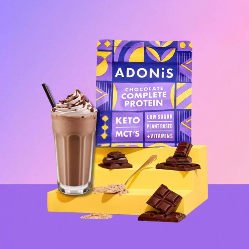 Batido Proteico de Chocolate KETO Adonis 350 g