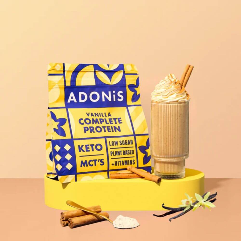 Batido Proteico de Vainilla KETO Adonis 350 g