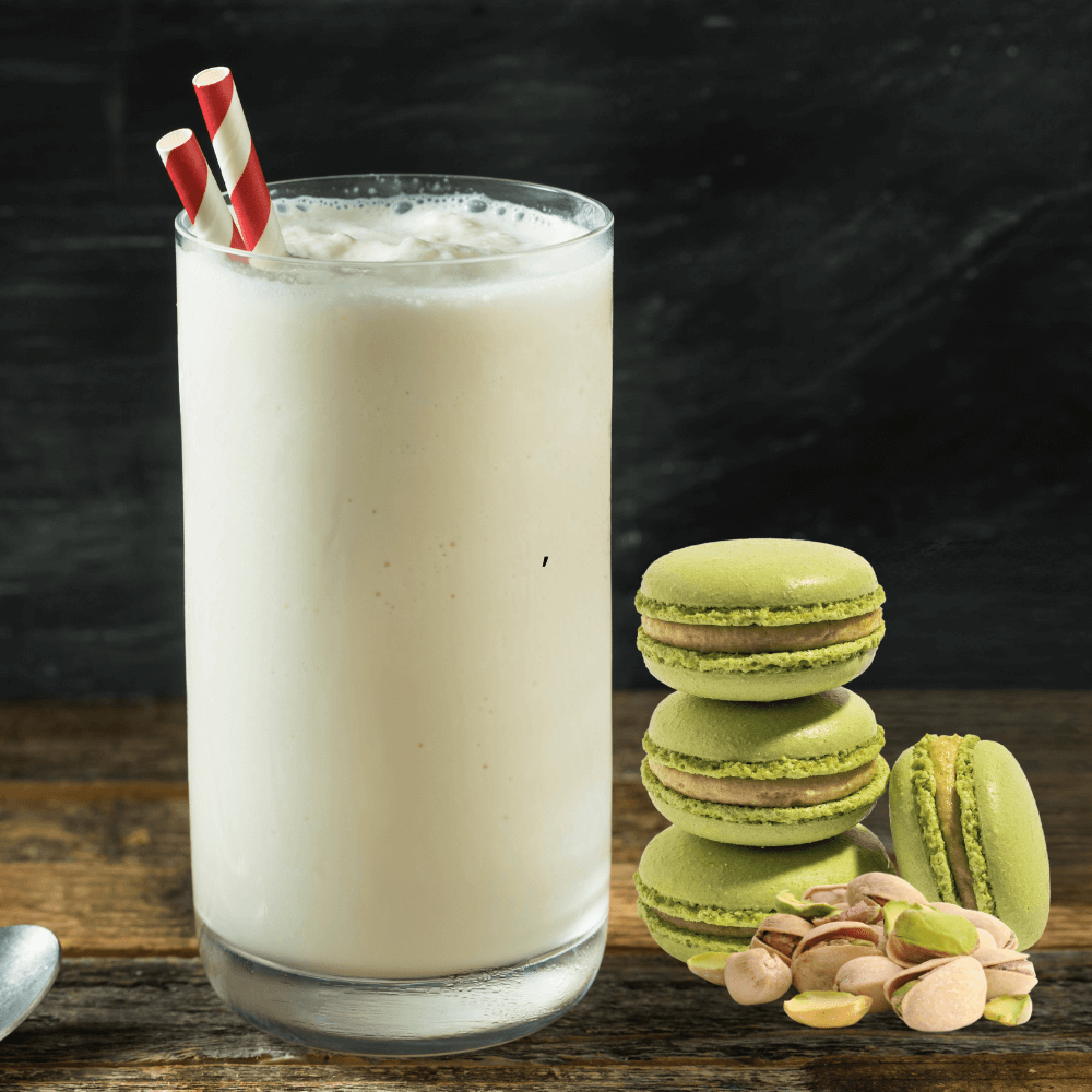 Bebida o Postre sabor Macaron de Pistacho – unidad MD