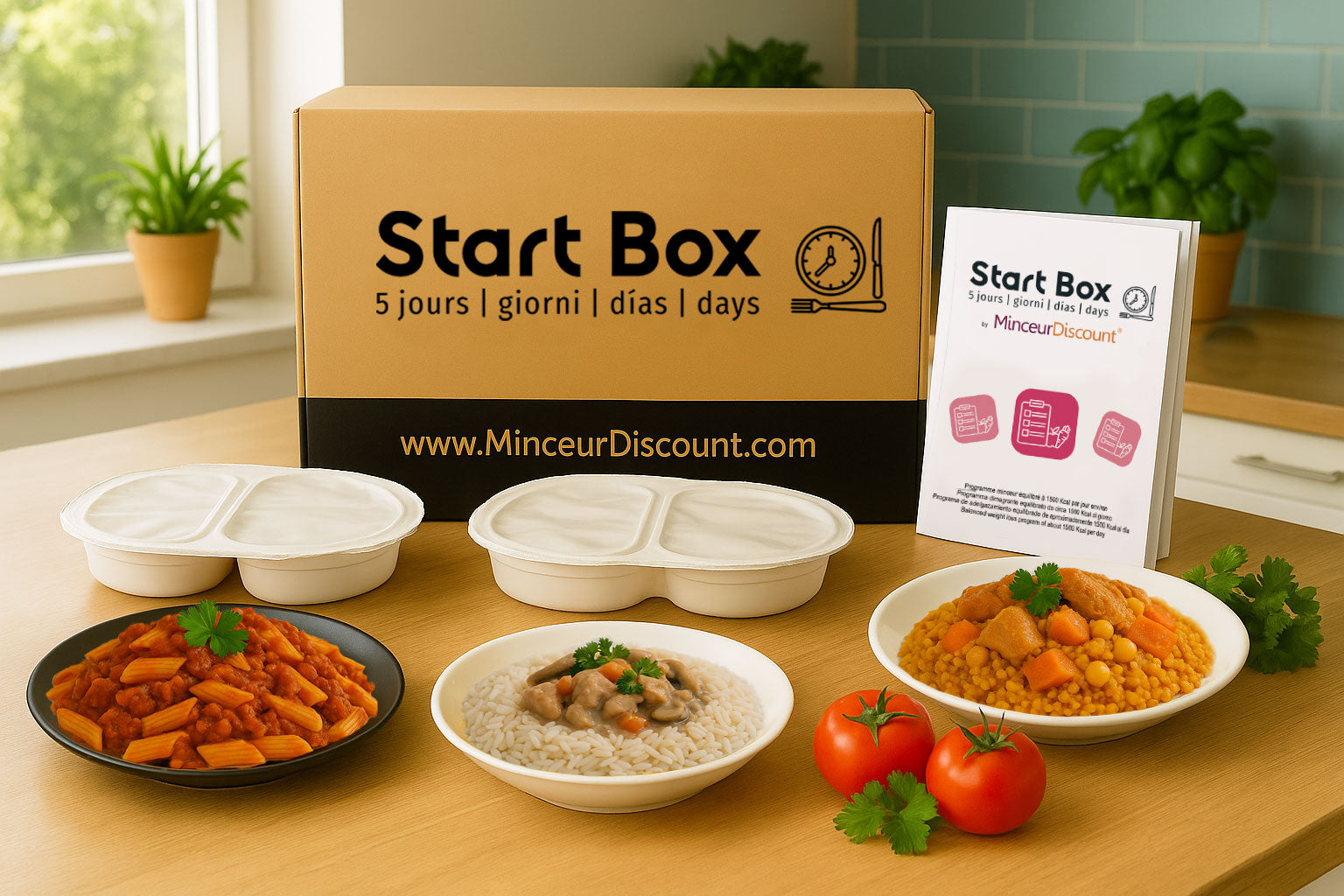 StartBox Platos Preparados Adelgazantes – 10 platos + programa completo a precio increíble