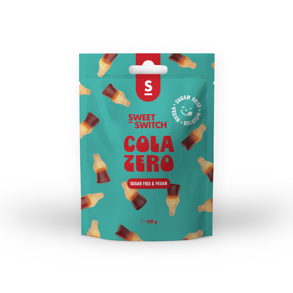 Caramelos sin azúcar Keto Cola Zero Sweet-Switch 100 g