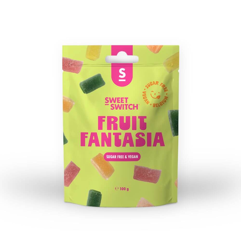 Gomitas Keto Fruit Fantasia Sweet-Switch sin azúcar 100g