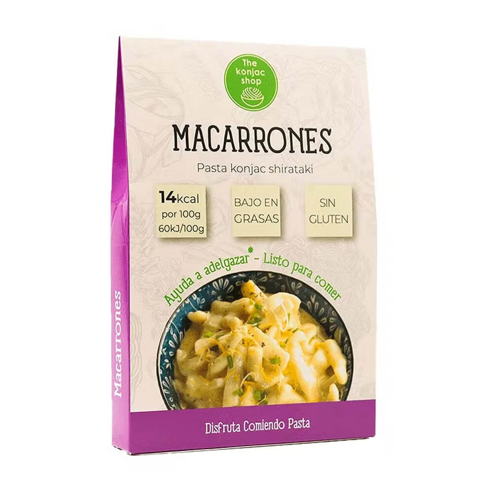 Macarrones Konjac - 200g - The Konjac Shop