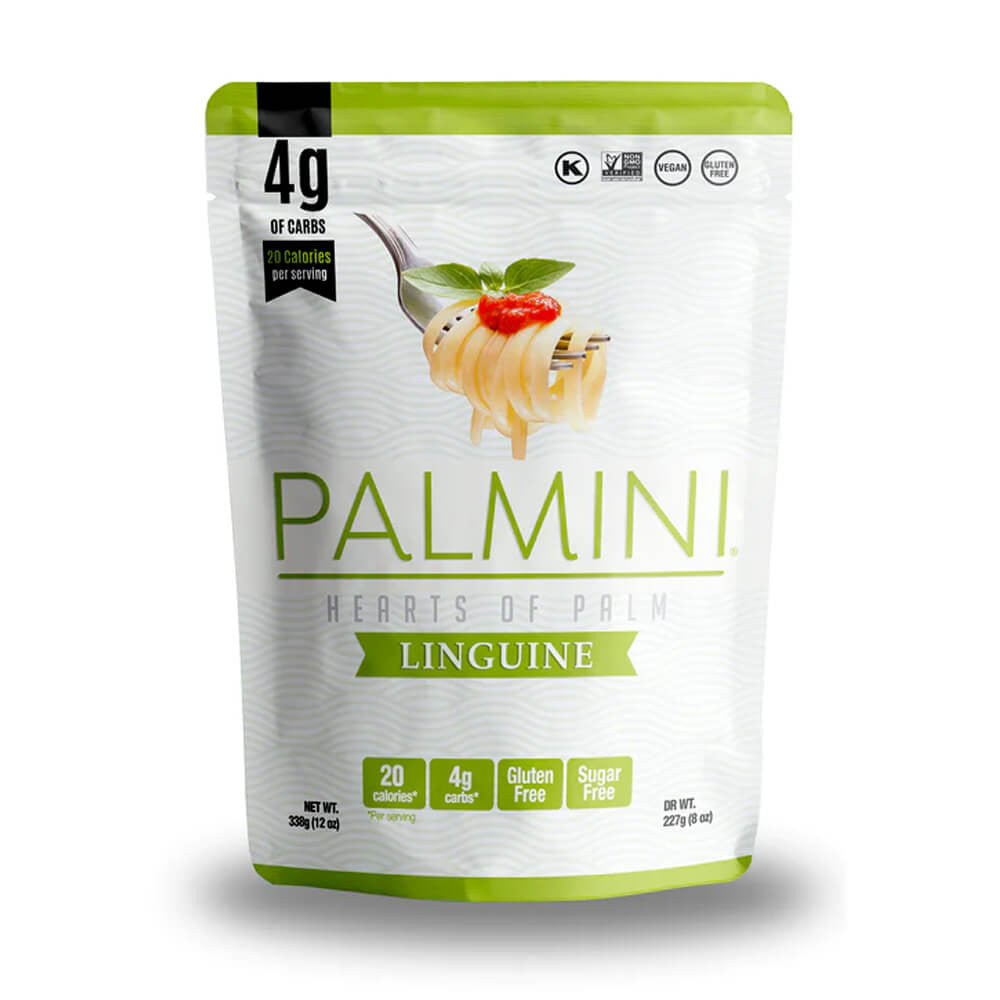 Palmini - Linguine - 4 g de carbohidratos - Sin gluten - Paquete de 340 g