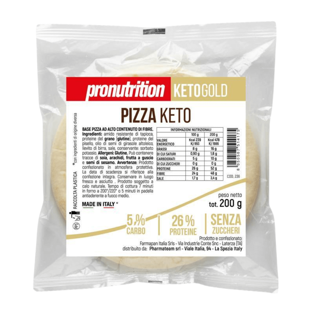 Base de pizza keto 200g Pronutrition