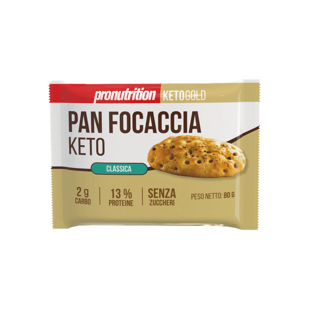 Pan de focaccia keto 80 g Pronutrition
