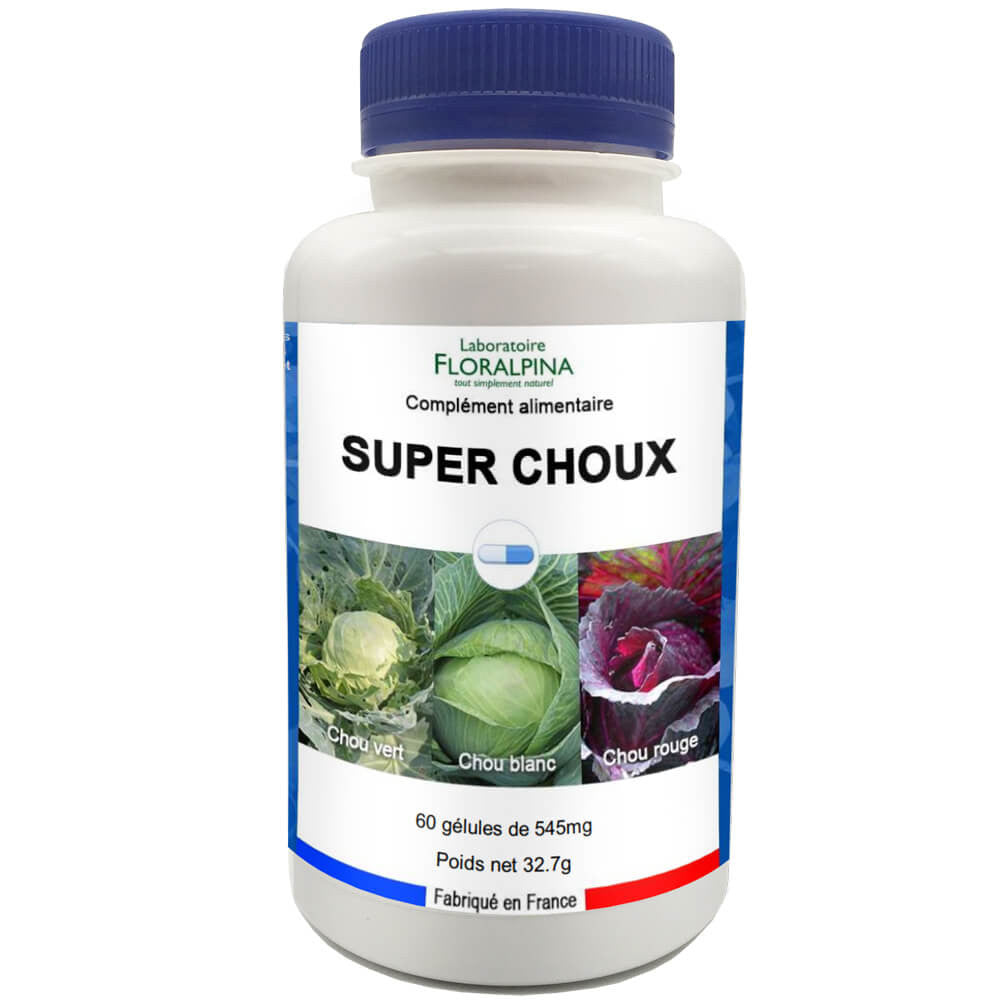Super Choux - 60 cápsulas - Floralpina