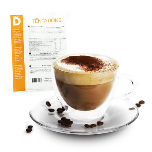 Bebida proteica Hot Cappuccino a la unidad MinceurD