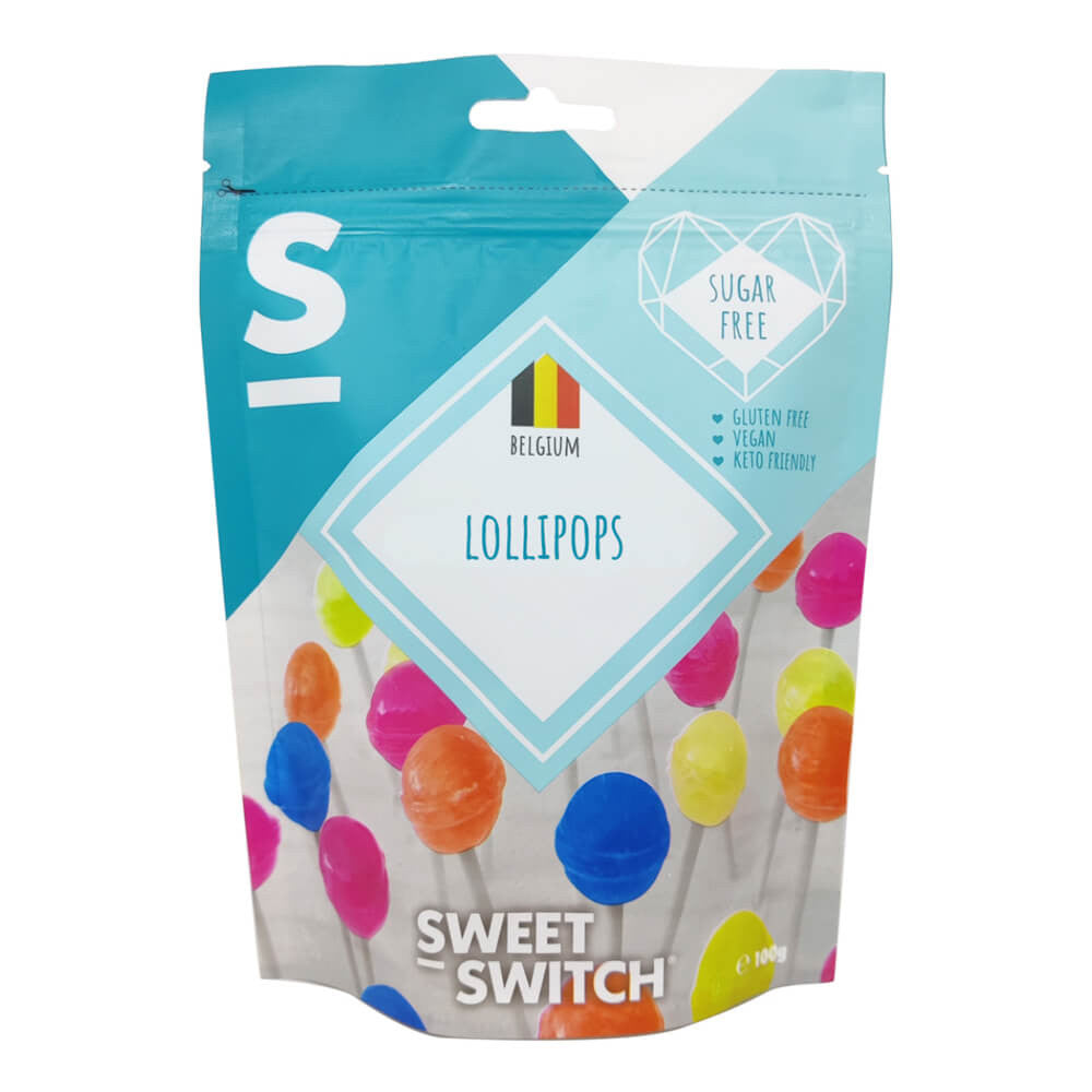 Piruletas Sin Azúcar Keto Sweet-Switch 100g
