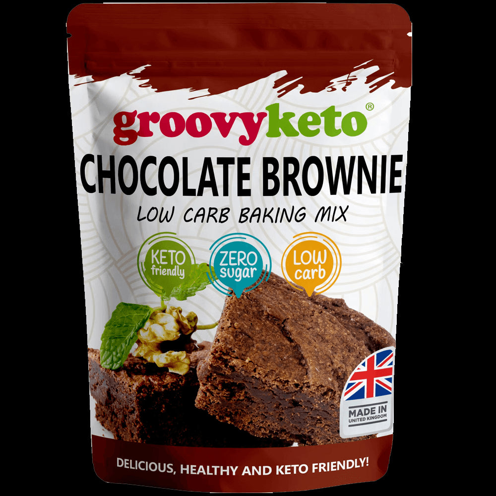 Mezcla para brownie de chocolate Groovy Keto 245g