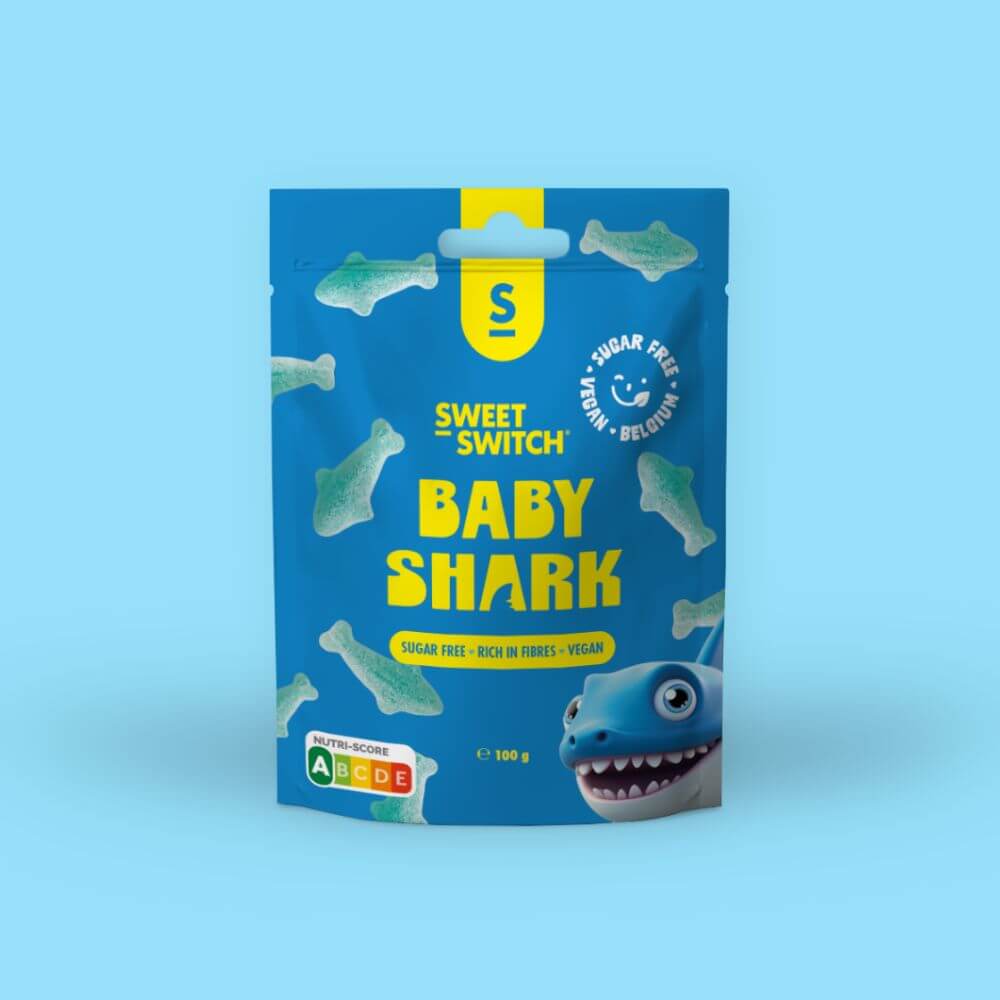 Bonbons sans sucre Baby Shark Sweet-Switch 100g