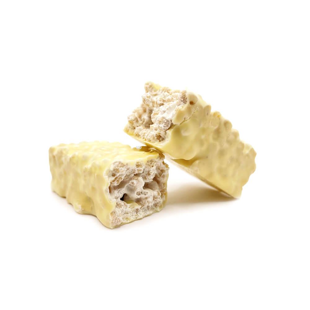 Barrita proteica cremosa “fluffy” Sabor a merengue de limón individual sin gluten MD