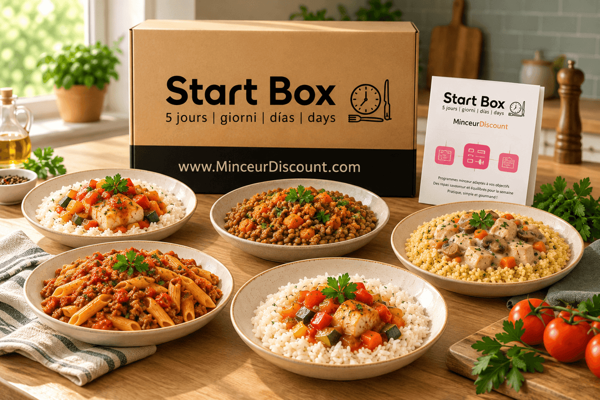 StartBox Platos preparados de adelgazamiento 5 días dieta hipocalórica – 10 platos Personalizable Precio de choque