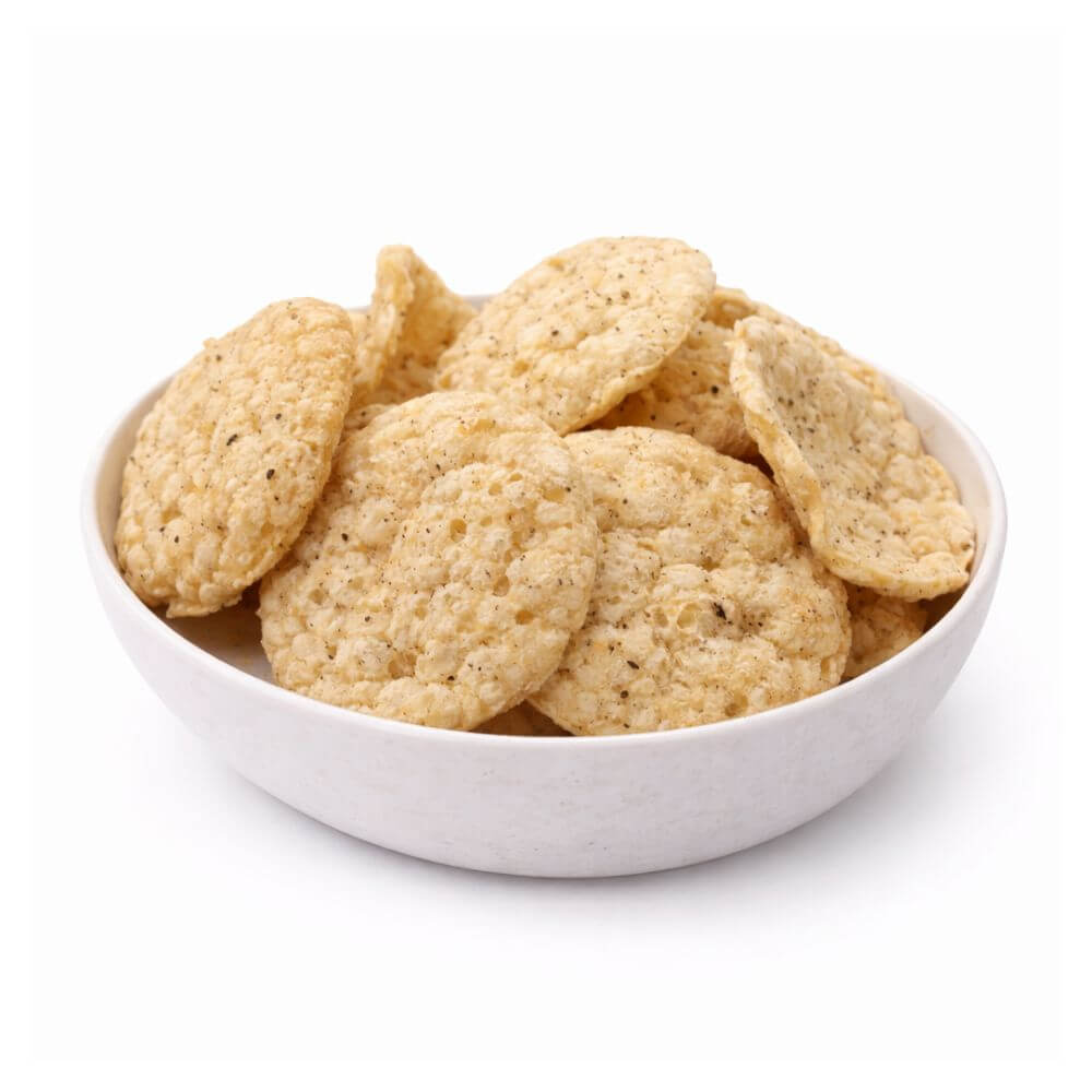 Chips proteicas infladas sabor Pimienta negra y sal bolsa individual 25 g