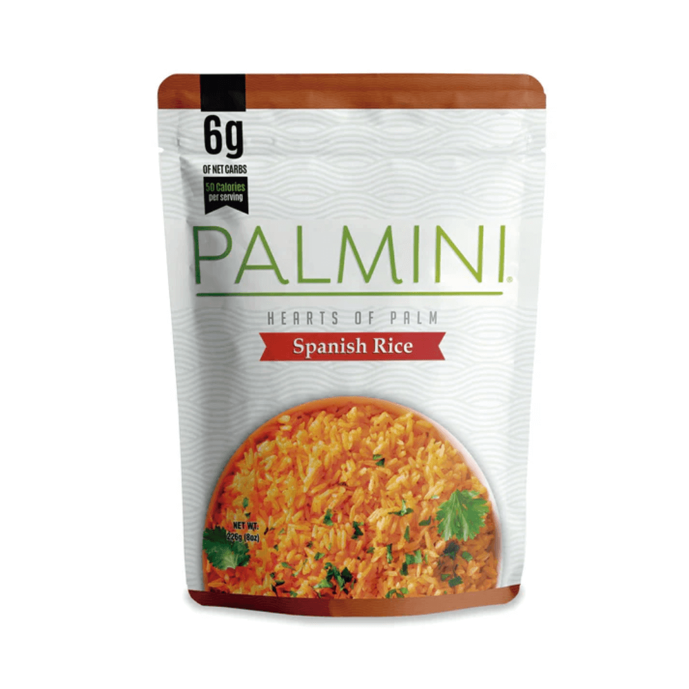 Palmini - Spanish Rice - 6 g de carbohidratos - Sin gluten - Paquete de 226 g