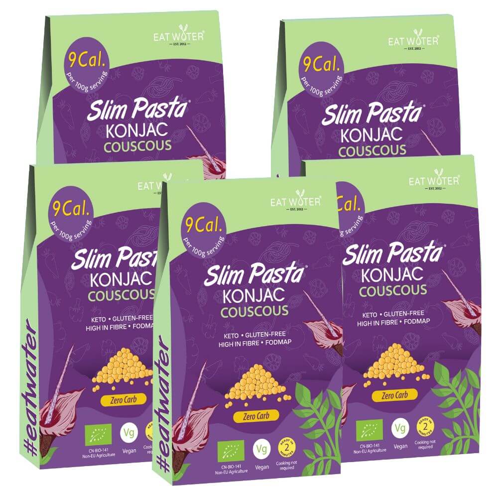 SlimPasta Konjac Couscous paquete de 270 g - Pack de 5