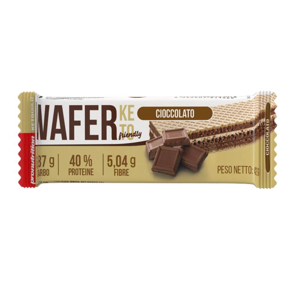 Wafer Keto de Chocolate 42 g - Pronutrition