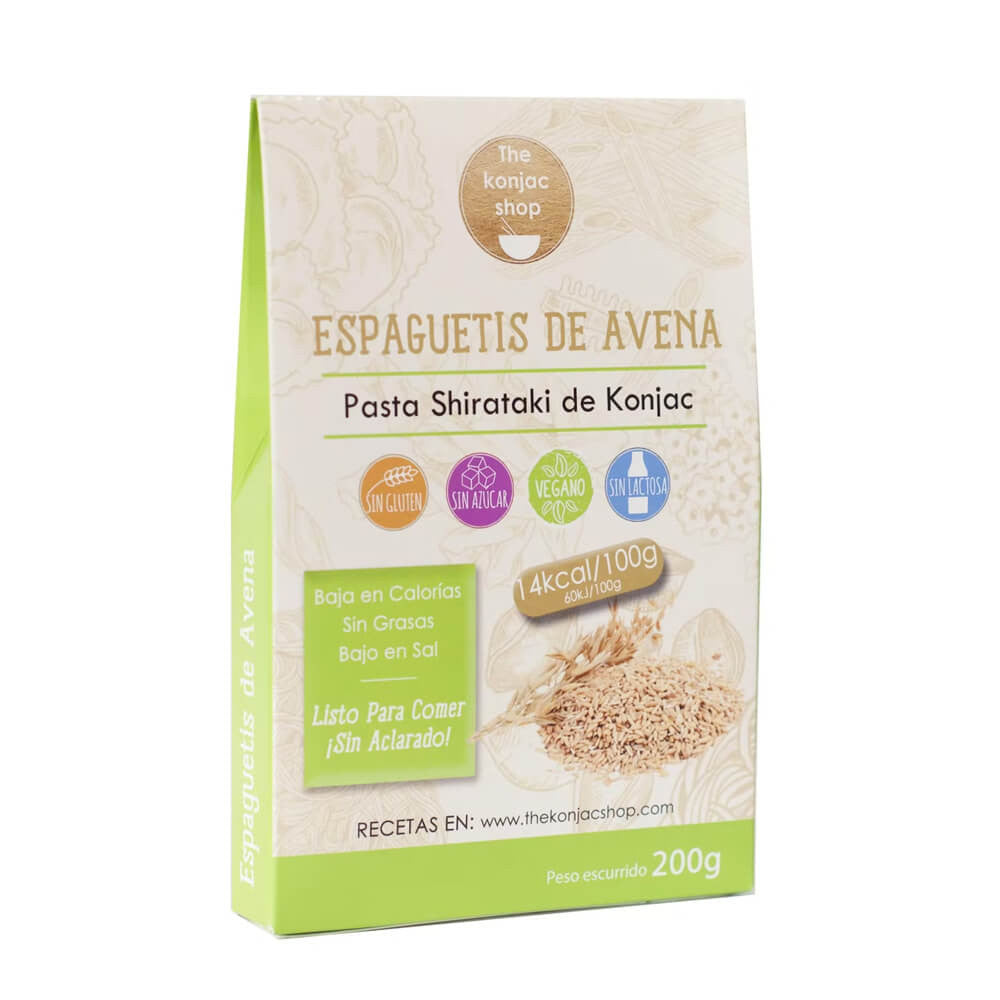 Espaguetis Konjac con Avena - 200g - The Konjac Shop